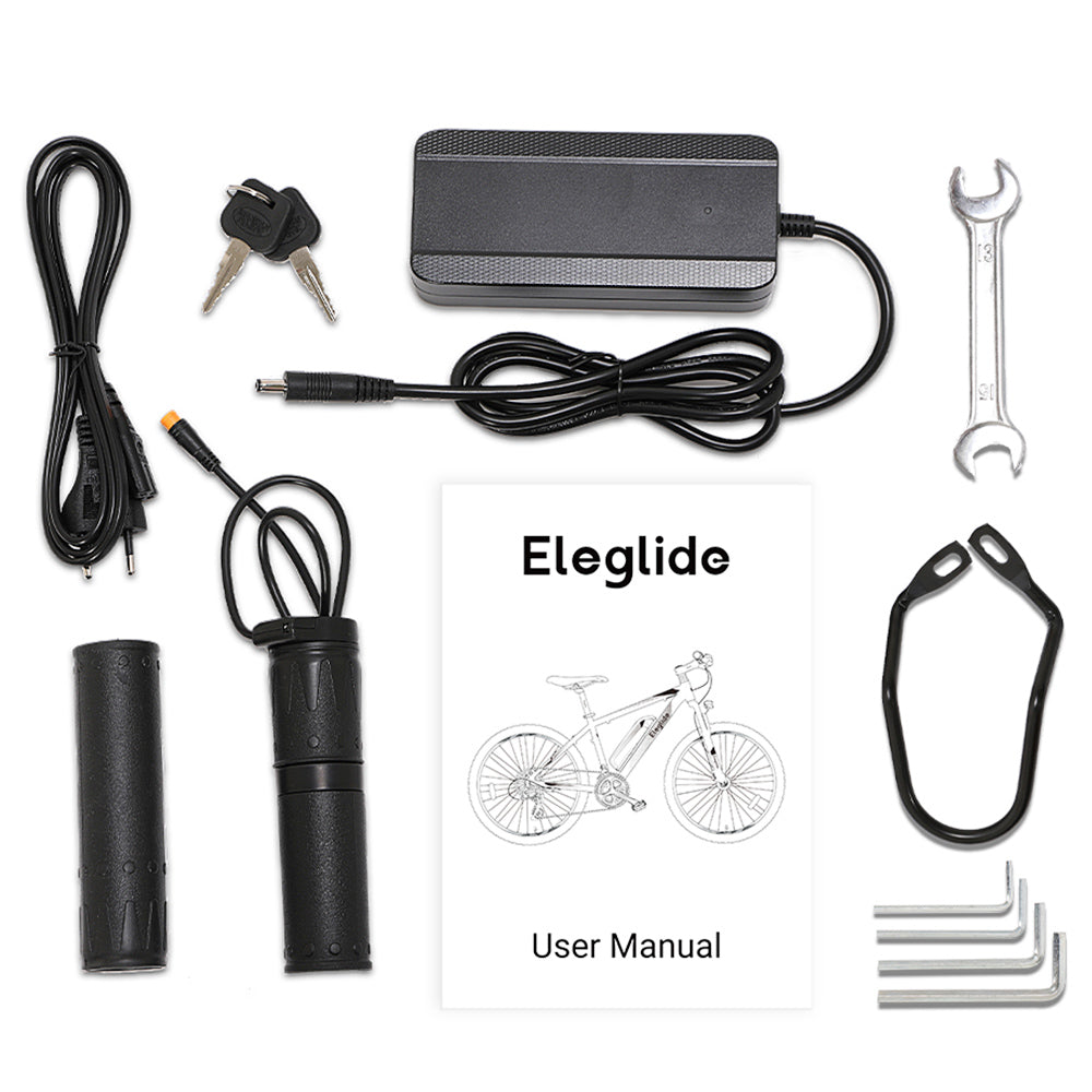 Bicicleta Eléctrica Eleglide M1 Versión Mejorada 27.5 Pulgadas Motor 250W Batería 36V 7.5Ah+12.5Ah Velocidad Máxima 25km/h SHIMANO 21 Velocidades