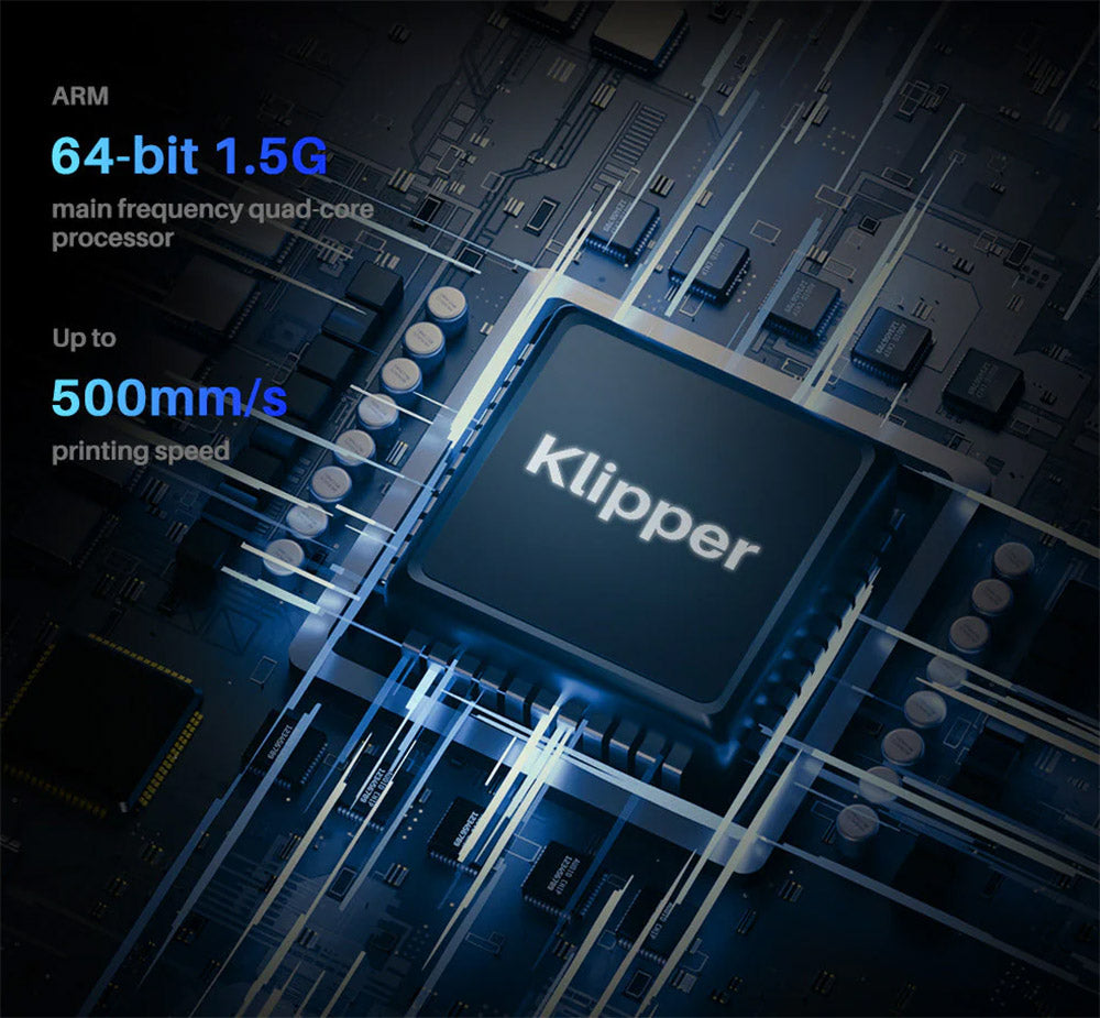 Impresora 3D Elegoo Neptune 4 Max, Nivelación Automática, Velocidad Máxima de Impresión 500 mm/s, Firmware Klipper, Boquilla de Alta Temperatura 300 Celsius, Ventilador de Refrigeración, Conexión WiFi, 420*420*480mm
