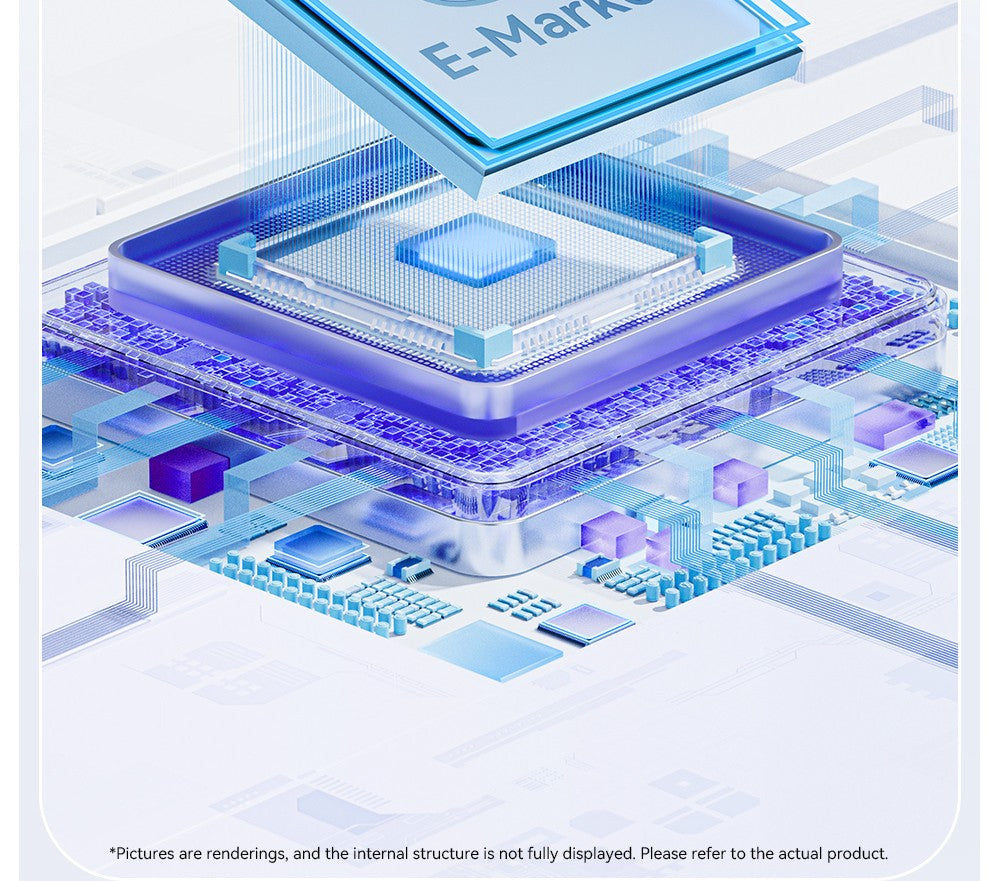 ESSAGER 240W 5A Type-C to Type-C Charging Cable, USB2.0 480Mbps, Magnetic Adsorption, Flexible Adjustment, E-Marker Chip, 1m