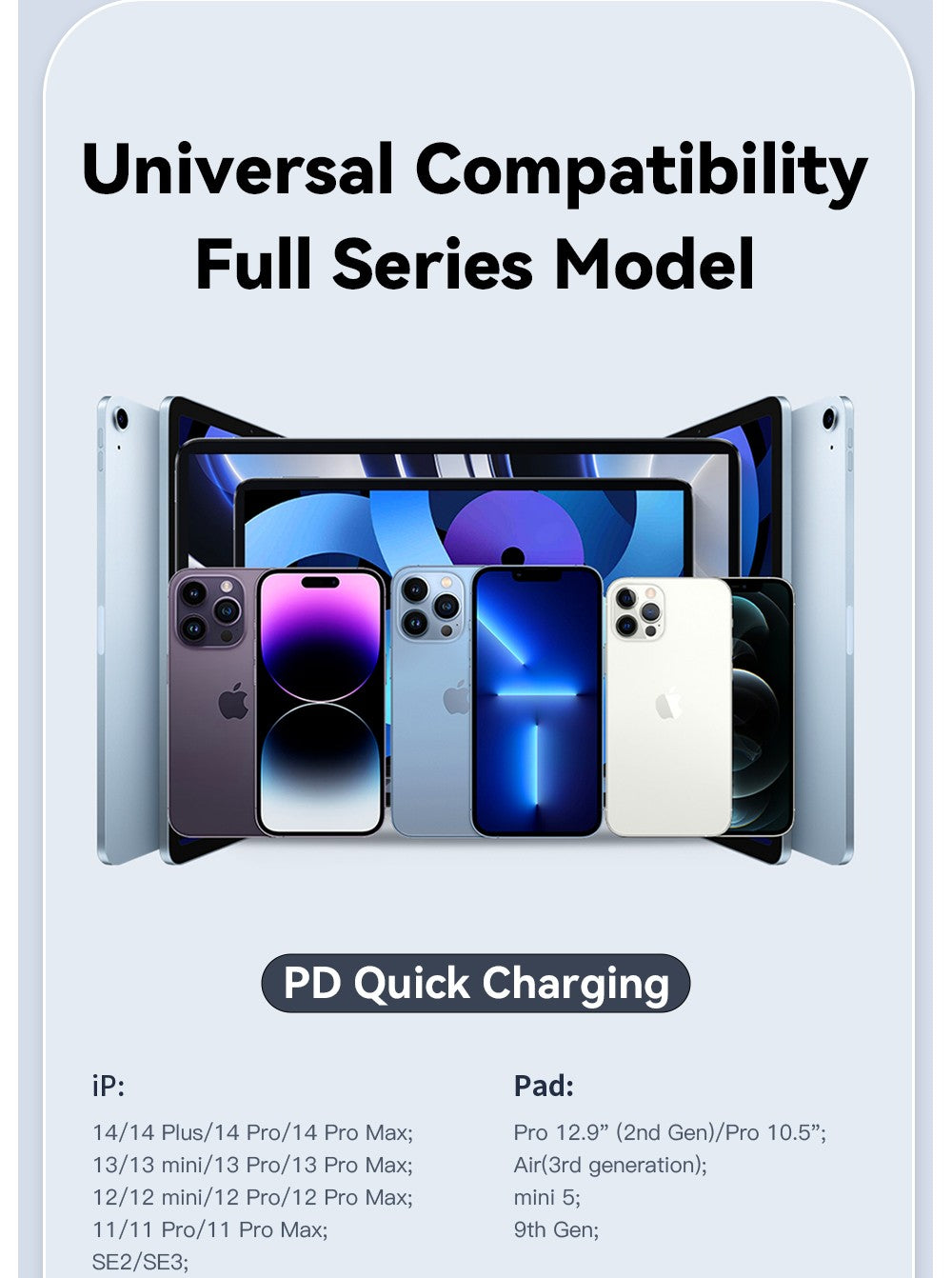 Cable de carga ESSAGER de 29 W y 3 A, de tipo C a Lightning, USB 2.0 de 480 Mbps, adsorción magnética, flexible y ajustable, con chip inteligente, 1 m.