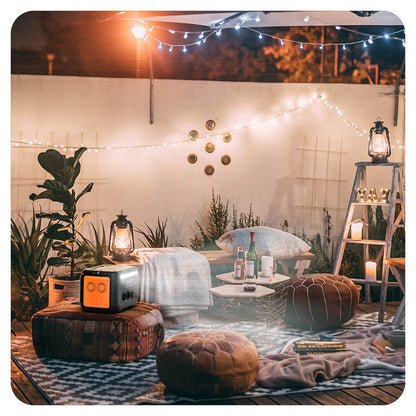 Flashfish A1001 1000W Portable Power Station, 1030Wh/278400mAh Solar Generator, Pure Sine Wave AC Ports, 7 Outputs, LED Lights - EU Plug