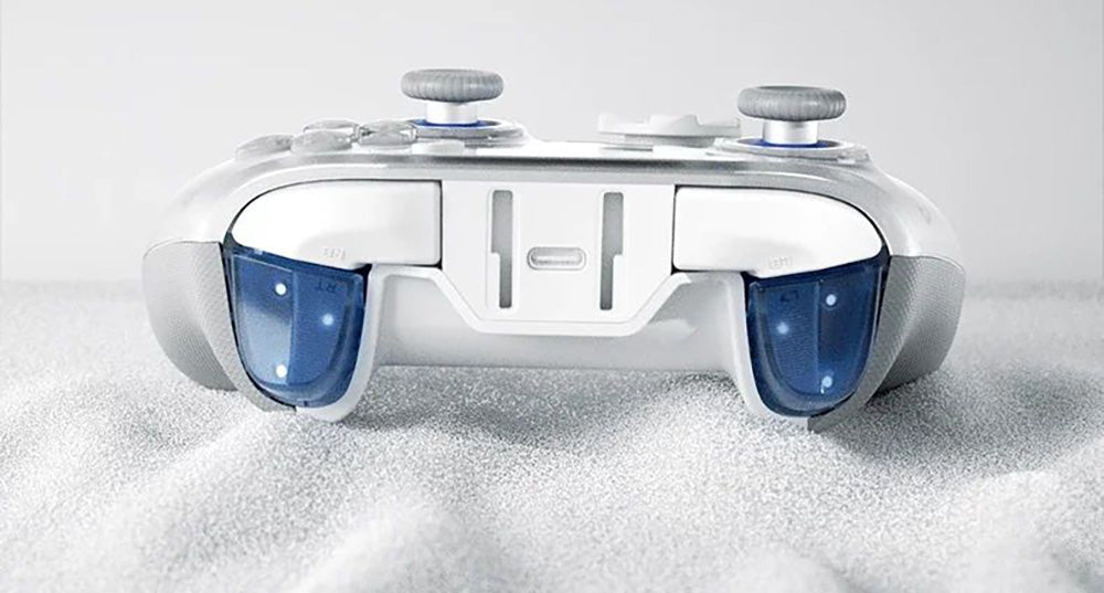 Mando para juegos Flydigi APEX 4, gatillo con retroalimentación de fuerza, joystick de aleación con fuerza ajustable, frecuencia de sondeo de 1000 Hz, pantalla LCD, compatible con PC, NS, TV, Android y portátil.