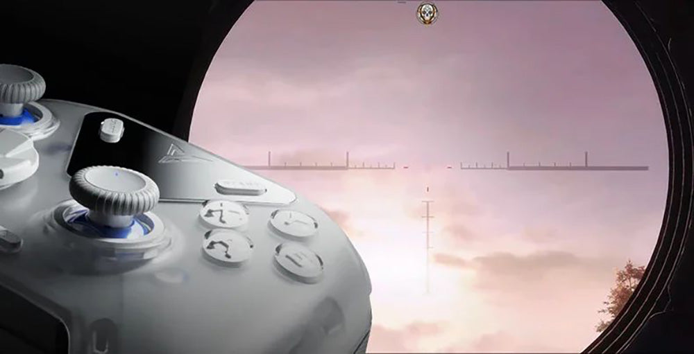 Mando para juegos Flydigi APEX 4, gatillo con retroalimentación de fuerza, joystick de aleación con fuerza ajustable, frecuencia de sondeo de 1000 Hz, pantalla LCD, compatible con PC, NS, TV, Android y portátil.
