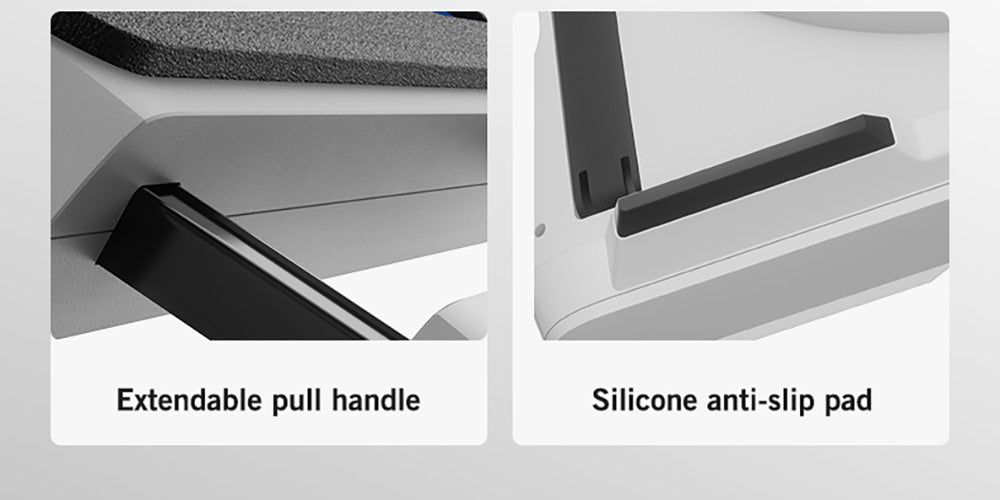 Flydigi BS1 Laptop Cooling Base, 4 Cooling Modes, Intelligent Variable Frequency Temperature Control