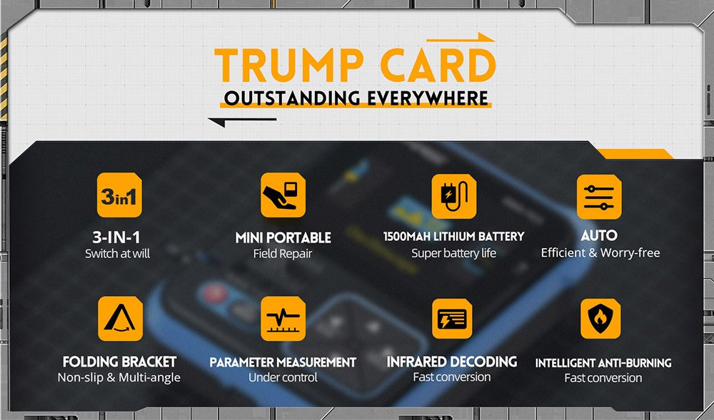 Osciloscopio digital FNIRSI DSO-TC3 3 en 1 con sonda de alto voltaje P6100, generador de señales DDS, probador de transistores, 1 canal, ancho de banda de 500 kHz, frecuencia de muestreo de 10 MSa/s, 6 tipos de formas de onda.