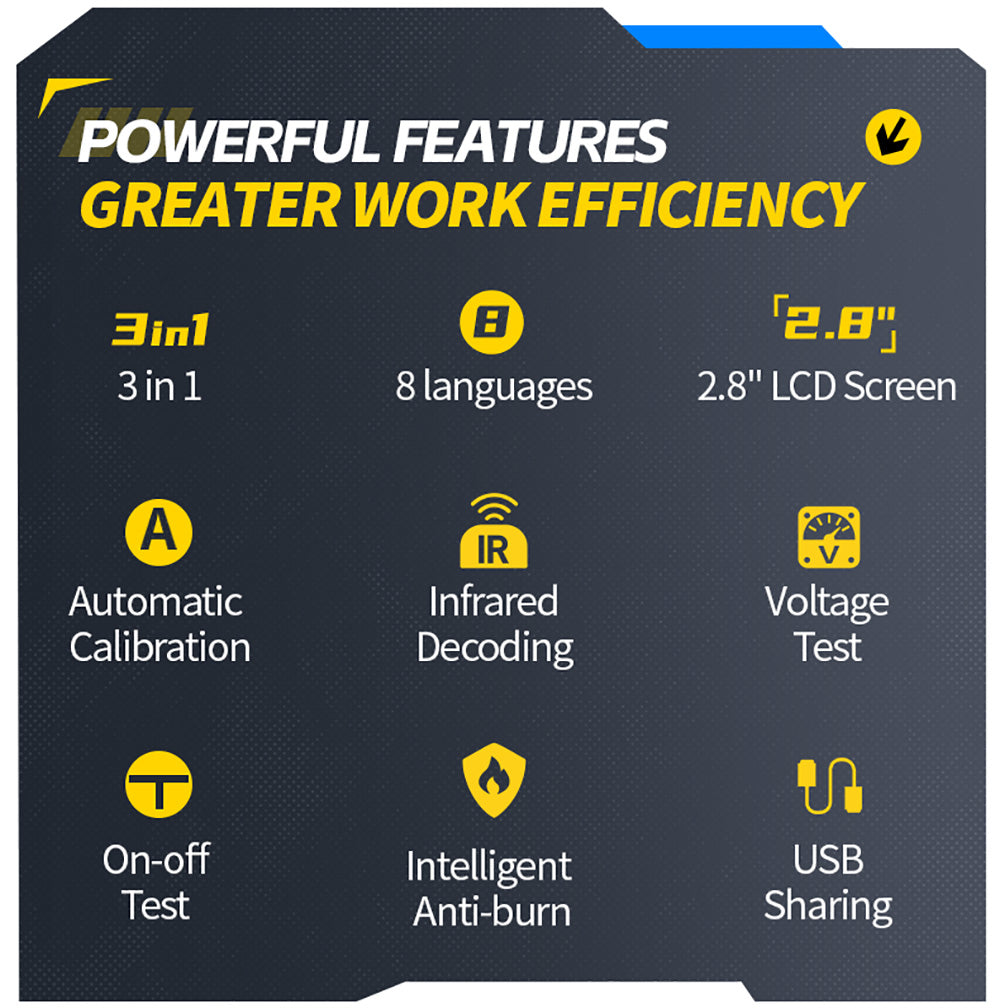 Osciloscopio digital FNIRSI DSO-TC4, ancho de banda de 10 MHz, muestreo de 48 MSa/s, generador de señales, probador de transistores, 2.8"