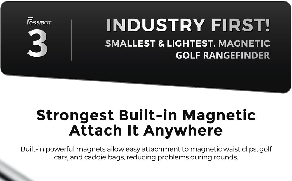 FOSSiBOT C1000 Pro Golf Rangefinder, Green & Red OLED Display, 0.06s Measure Speed, 1000m Measurement Range, IP54 Waterproof