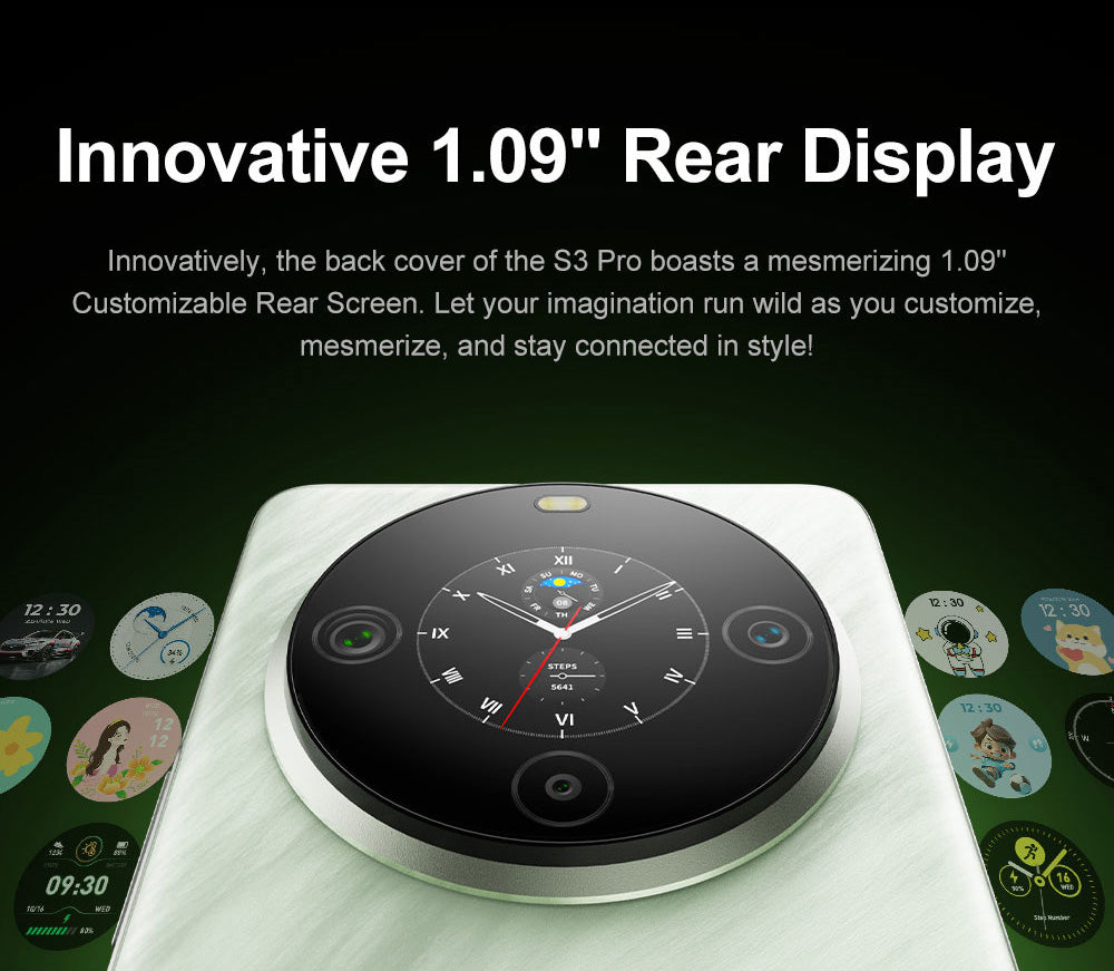 Teléfono inteligente FOSSiBOT S3 Pro 4G, 6.67