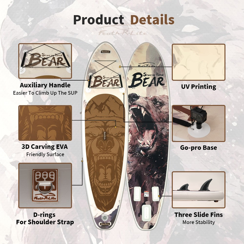 Tabla de paddle surf hinchable FunWater SUPFR19H 350*90*15cm