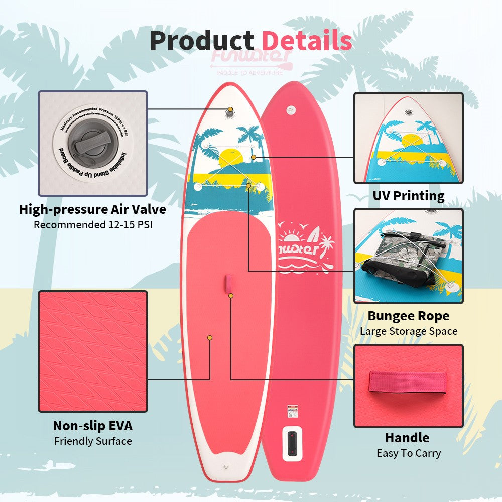 Tabla de paddle surf hinchable FunWater SUPFW31C 335*84*15cm