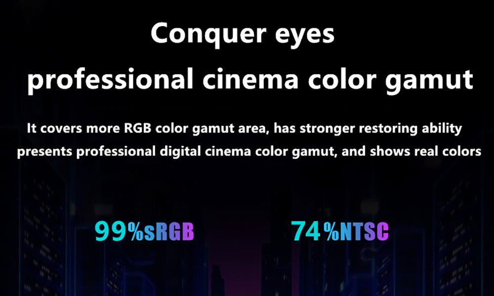 FYHXele FY24FMC-B Gaming Monitor, 24inch 1080P FHD 16:9 VA Screen, 75Hz Refresh Rate, 2800R MVA Panel, 2ms Response Time, 99% sRGB, Adjustable Tilt, Black