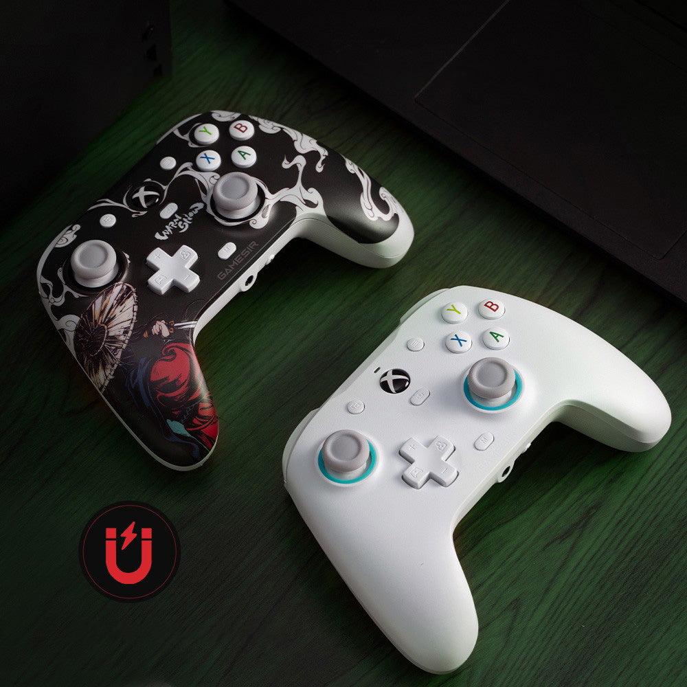 [Certificado para Xbox] GameSir G7 SE Mando para Juegos con Cable, Joysticks con Efecto Hall, 1 mes de XGPU Gratuito - Blanco
