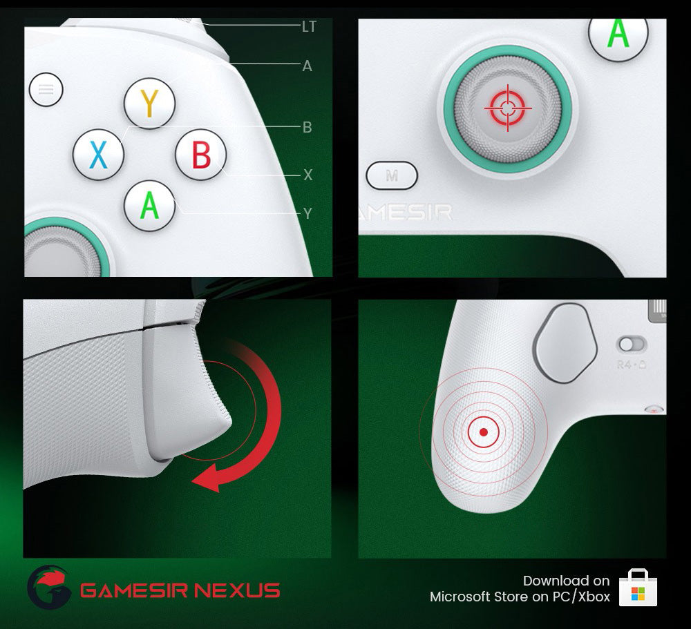 [Certificado para Xbox] Mando con cable Gamesir G7 SE con joysticks de efecto Hall y 1 mes de XGPU gratis.