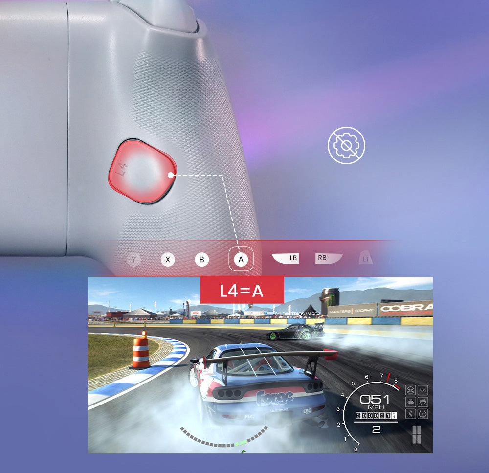 GameSir G8 Mando para juegos móvil Tipo-C, Gamepad "Plug and Play" con joysticks de efecto Hall/gatillos Hall, conector de audio de 3,5 mm, compatible con Android y la serie iPhone 15.