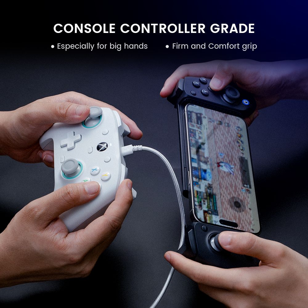 GameSir G8 Plus Mando para juegos móvil Bluetooth, compatible con Switch, iOS, Android, tableta, PC