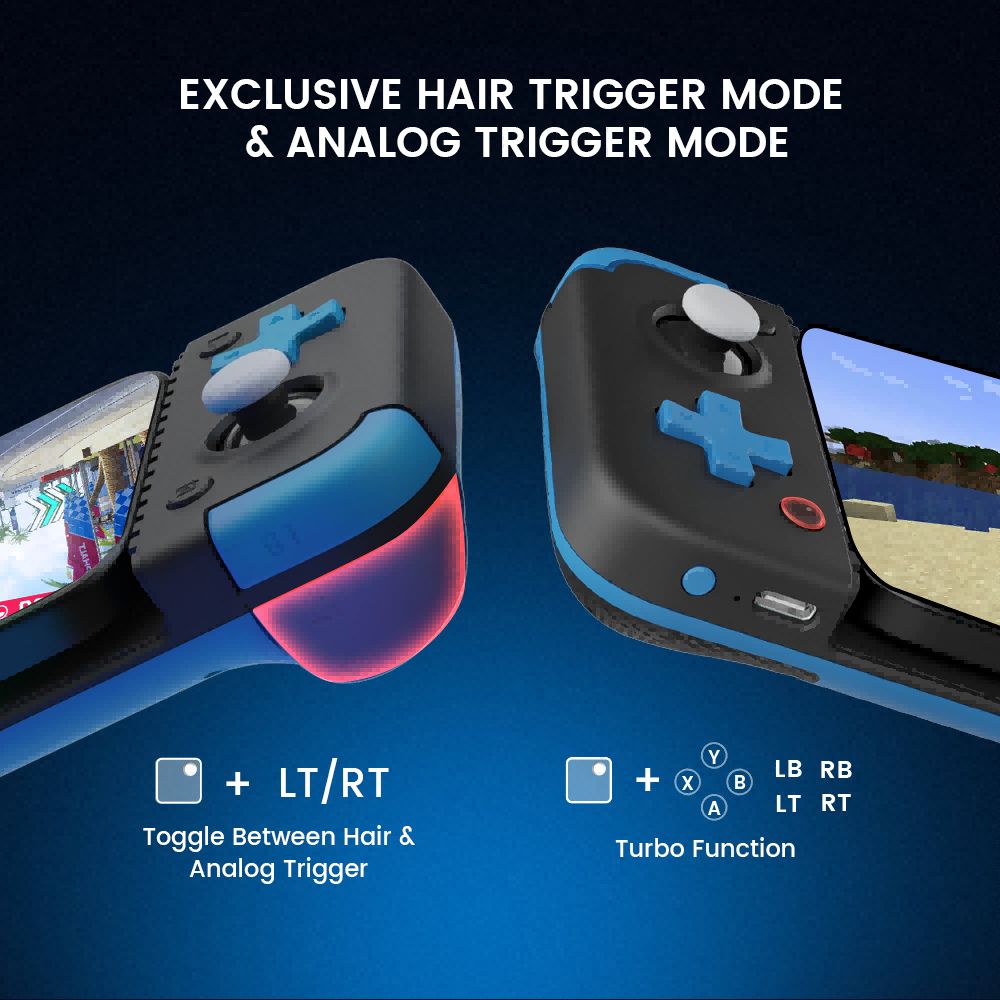 GameSir X2s Mando de Juego Inalámbrico Bluetooth para Móvil