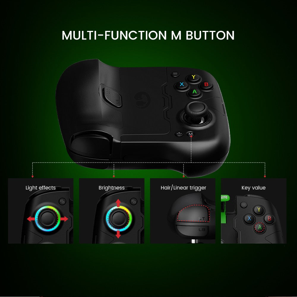 GameSir X4 Aileron Mando para juegos móvil Bluetooth Xbox (Android) - Negro