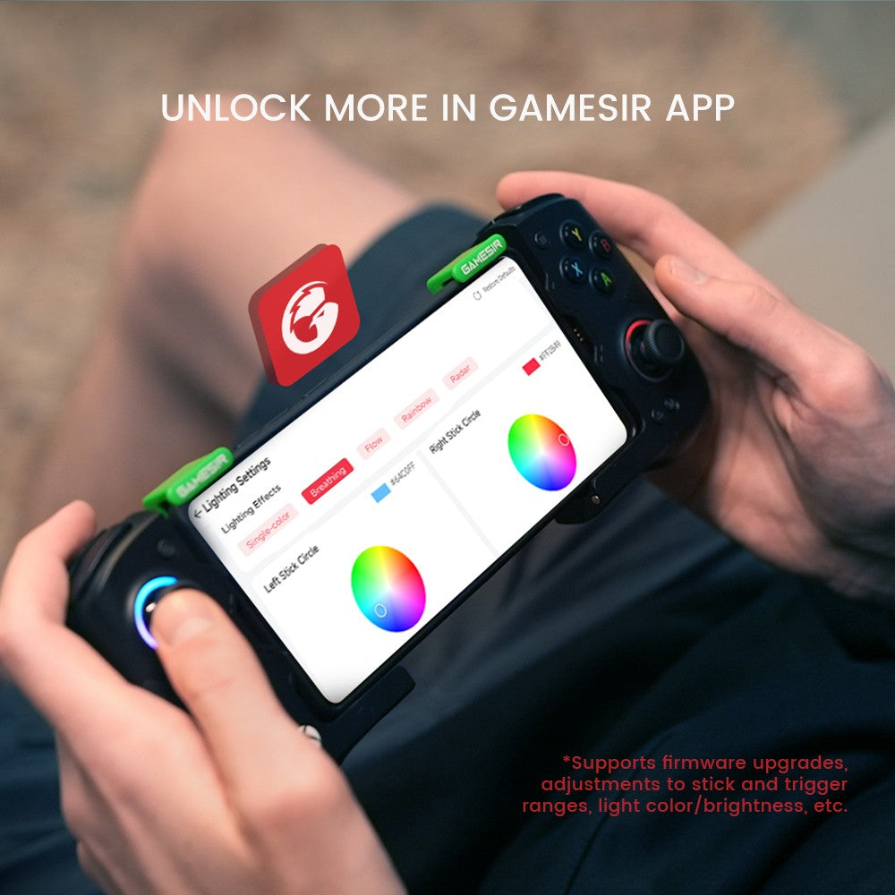 GameSir X4 Aileron Mando para juegos móvil Bluetooth Xbox (Android) - Negro