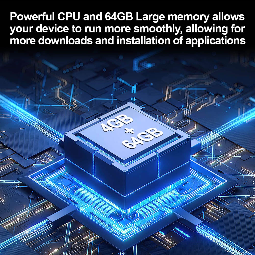 GXMO P10 LCD Projector, 300ANSI 1280*720P, 2.4/5G WiFi, Android 10, Motorized Semi-auto Focus, Keystone Correction - EU Plug