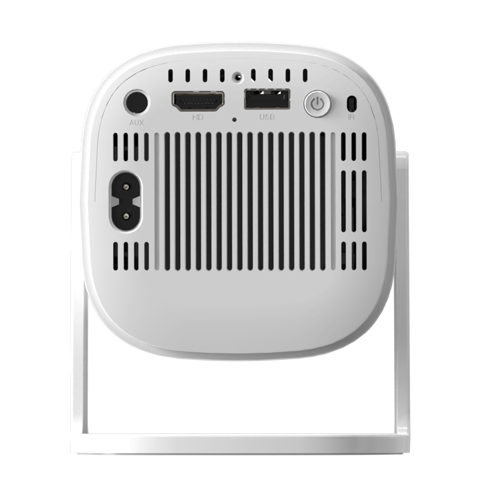 GXMO P30 Portable Projector, 180° Flip, 150 ANSI, 1280*720P, Keystone Correction, Android 11, WiFi 6 - EU Plug