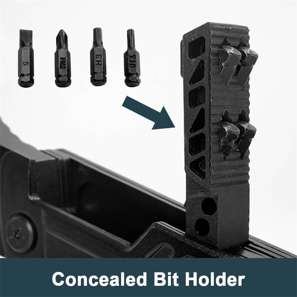 Llave multiherramienta Hanboost M1 12 en 1, equipo de camping, herramienta multiusos de bolsillo, con destornillador, sierra, abridor de botellas para mantenimiento, camping, bricolaje y regalo.