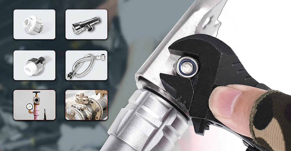 Llave multiherramienta Hanboost 19 en 1, equipo de acampada multiusos, herramienta EDC de bolsillo, llave inglesa ajustable con alicates, cortador de alambre, sierra, abridor de botellas para mantenimiento, acampada y bricolaje, regalo.