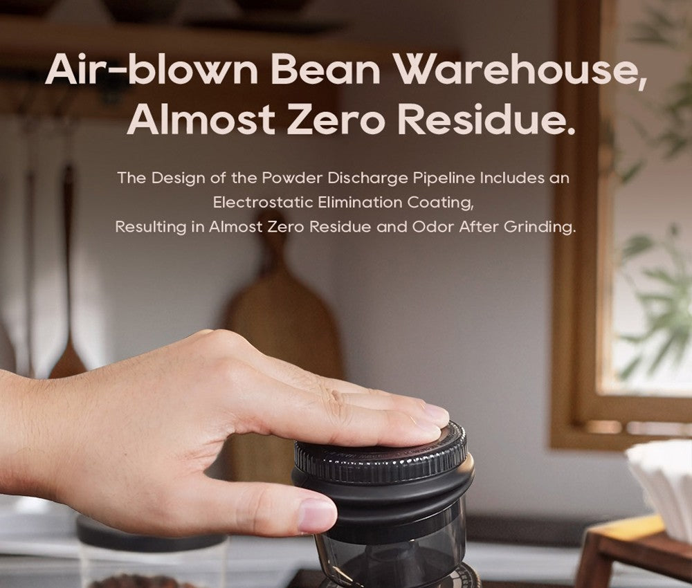 HiBREW G5 Electric Coffee Grinder, 48mm Conical Burr, 36 Gears Grinding Adjustable, for Espresso/Turkish/Pour Over/Mocca/Drip Coffee