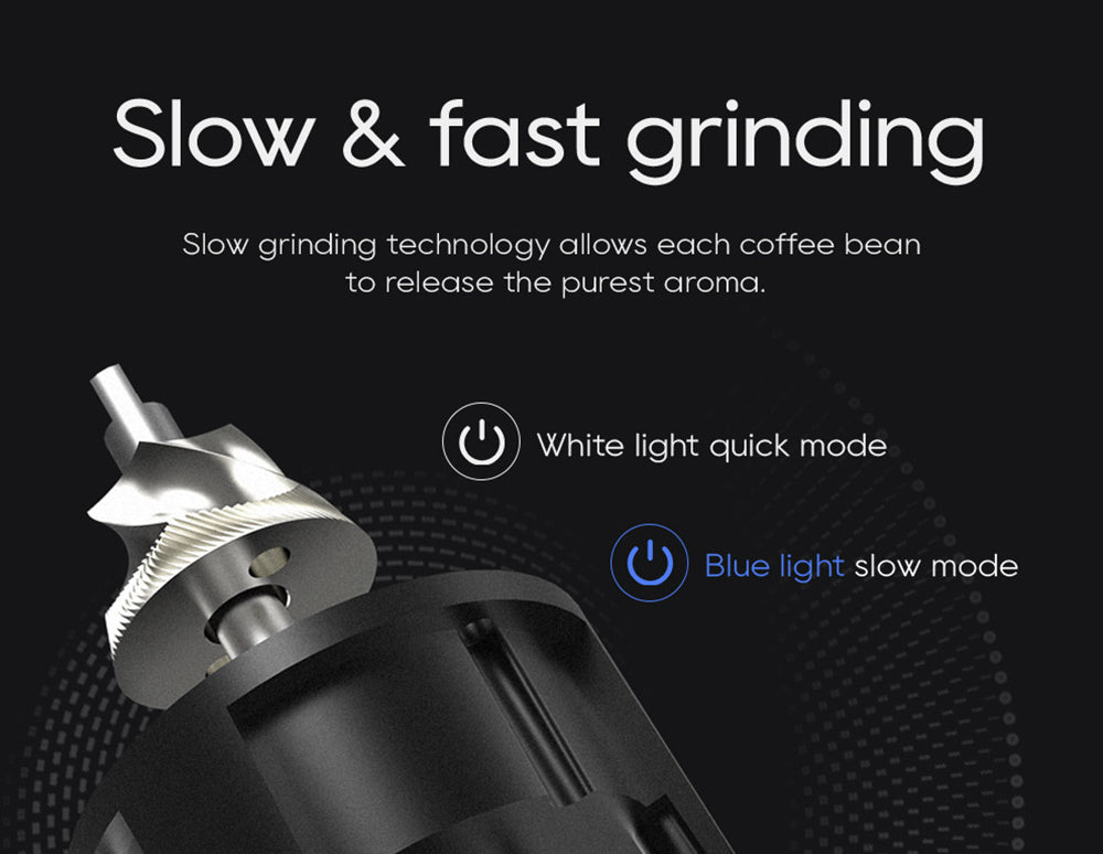 HiBREW G5 Electric Coffee Grinder, 48mm Conical Burr, 36 Gears Grinding Adjustable, for Espresso/Turkish/Pour Over/Mocca/Drip Coffee