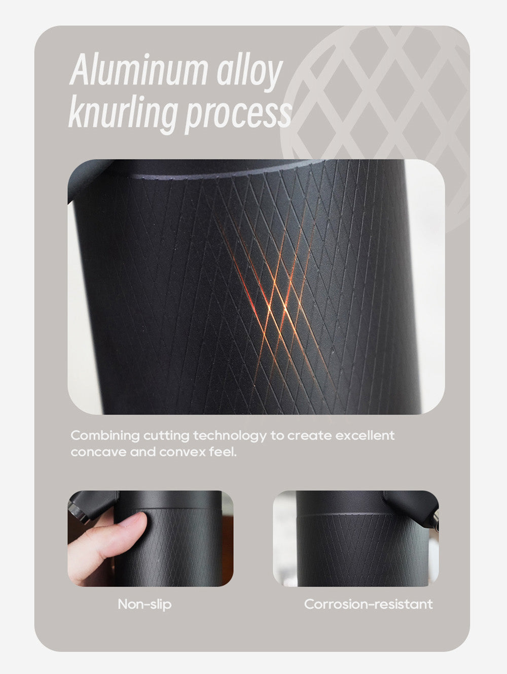 HiBREW G5 Electric Coffee Grinder, 48mm Conical Burr, 36 Gears Grinding Adjustable, for Espresso/Turkish/Pour Over/Mocca/Drip Coffee