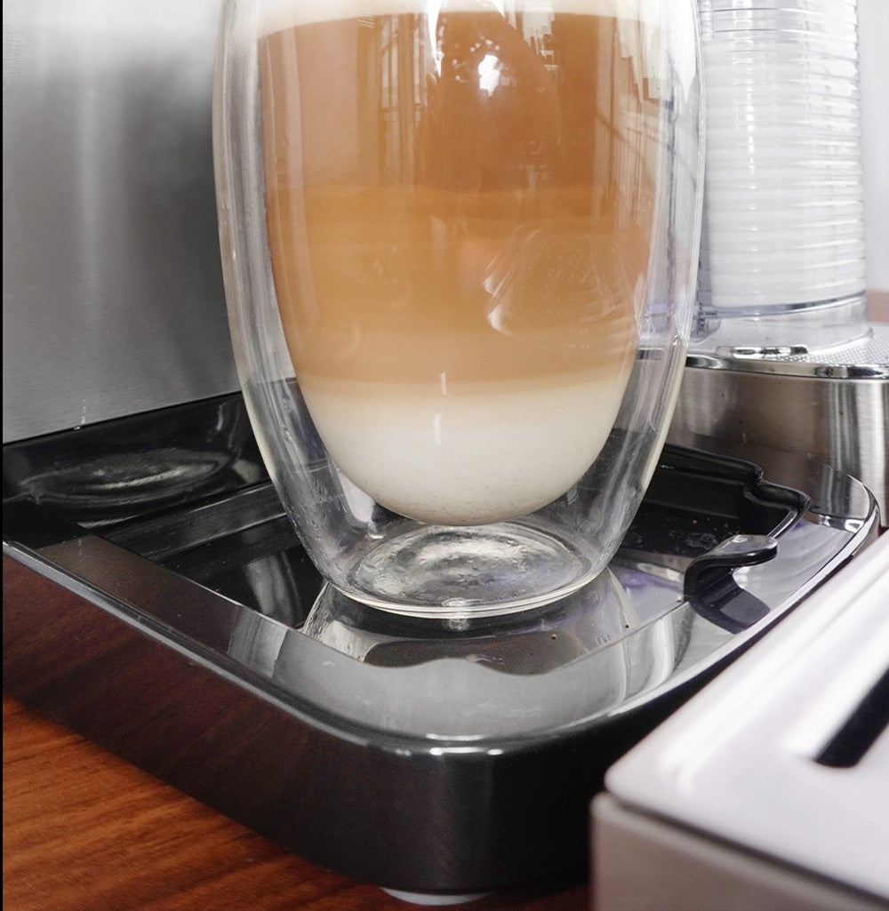 HiBREW H13A Cafetera Semiautomática 3 en 1, 6 Modos de Café, Presión de Extracción de 20 Bares, Tanque de Agua Extraíble de 1.3L, Mango de Aleación de Aluminio de 51mm, Sistema de Doble Caldera, 3 Niveles de Temperatura Ajustables