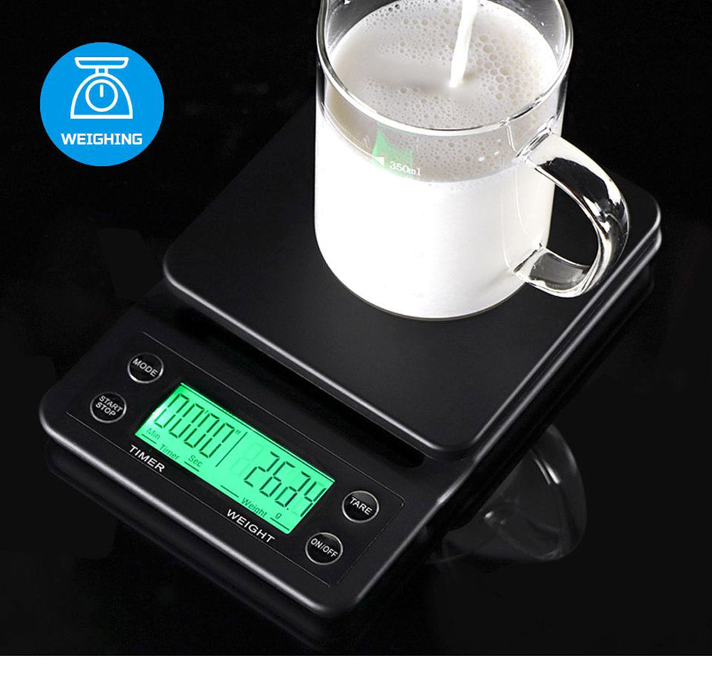 Cafetera HiBREW H7 de 1550 W, cafetera con capacidad de agua de 2,8 L y 19 bares de presión, con taza para latte, prensador de café en polvo y báscula electrónica.