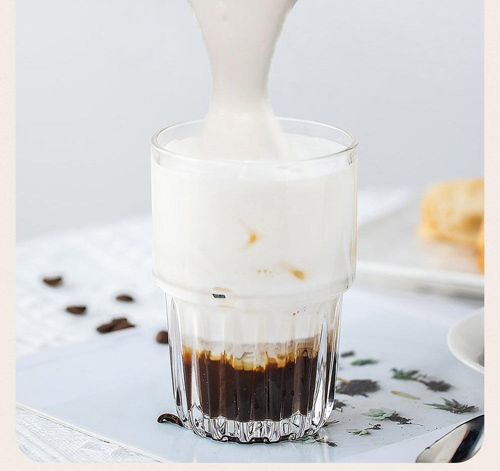 HiBREW M3A Espumador de Leche 4 en 1, Calentador de Leche Totalmente Automático, Espumado Frío/Caliente, Capacidad de Espumado de 130 ml, Capacidad de Calentamiento de Leche de 300 ml