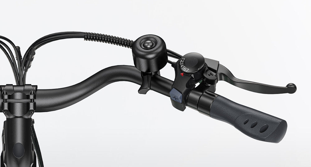 Bicicleta eléctrica HillMiles MileCity1, motor de 250 W, batería de 36 V 13 Ah, neumático de 26 pulgadas, velocidad máxima de 32 km/h, autonomía máxima de 100 km, Shimano de 7 velocidades, freno de disco mecánico, suspensión delantera, impermeable IP65 - Gris