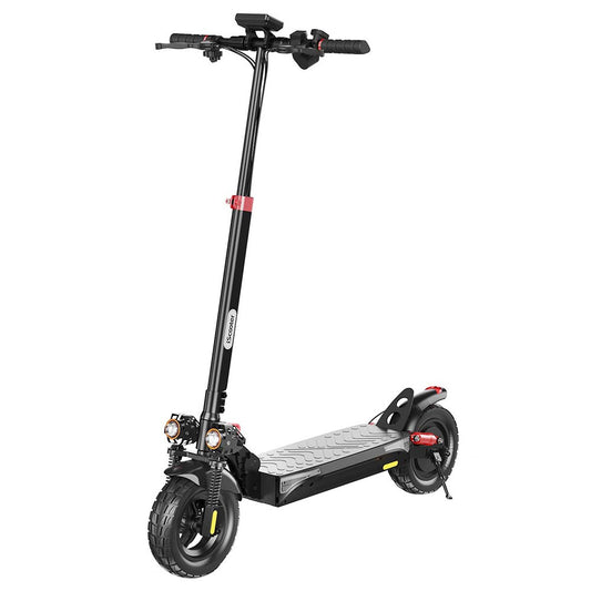 iScooter iX4 10-inch Electric Scooter 800W Motor max speed 45km/h 48V 15Ah Battery up to 40-45km Range App Control, Body Warning Light