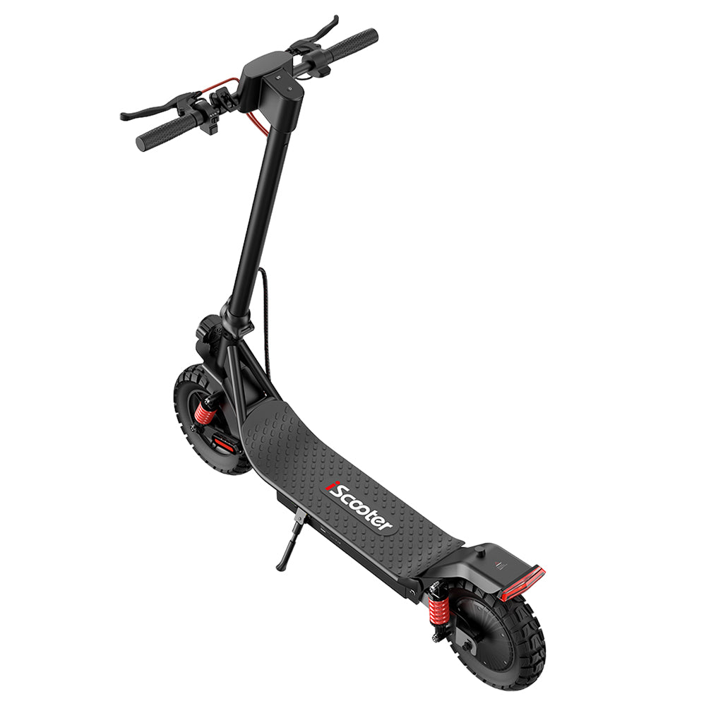 iScooter i10 Pro Electric Scooter, 800W Motor, 48V 15Ah Battery, 10-inch Tires, 45km/h Max Speed, 60km Range, Electronic Brake &amp; Drum Brake, Front &amp; Rear Suspension, LED Display, App Control