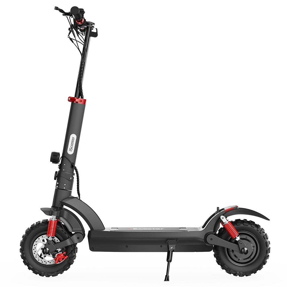 iScooter iX6 Electric Scooter 11 inch Off-road Tire 1000W Motor Max 45km/h 48V 17.5Ah Battery up to 60km Range Multi-function LCD Shock Absorber Color Lights NFC Unlock