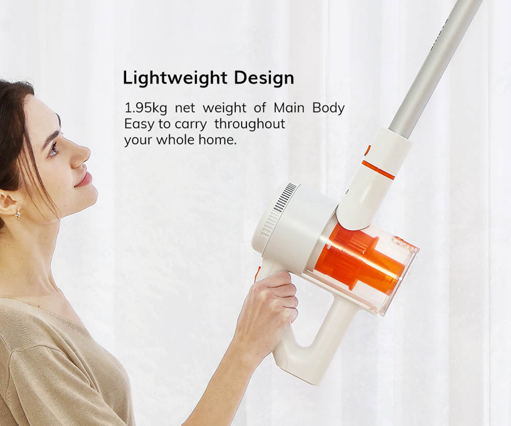EASINE by ILIFE G80 Akku-Stielstaubsauger, kabelloser Handstaubsauger, 22 kPa Saugkraft, LED-Anzeige, 45 Minuten Laufzeit