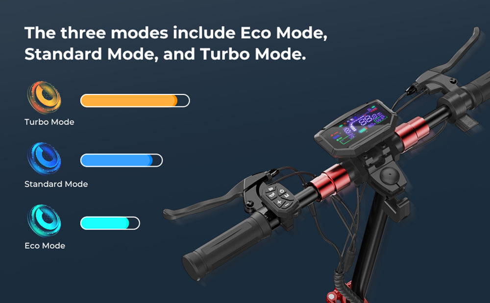 isinwheel GT2 Offroad-Elektroroller, 800-W-Motor, 48-V-15-Ah-Akku, 11-Zoll-Luftreifen, 45 km/h Höchstgeschwindigkeit, 45 km maximale Reichweite, Scheibenbremse, vierfacher Stoßdämpfer