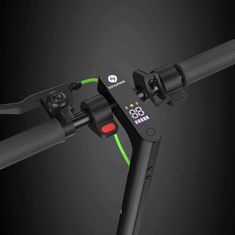 isinwheel S9 Pro Elektroroller, 350-W-Motor, 36-V-7,5-Ah-Akku, 8,5-Zoll-Luftreifen, 25 km/h Höchstgeschwindigkeit, 28 km Reichweite, App-Steuerung
