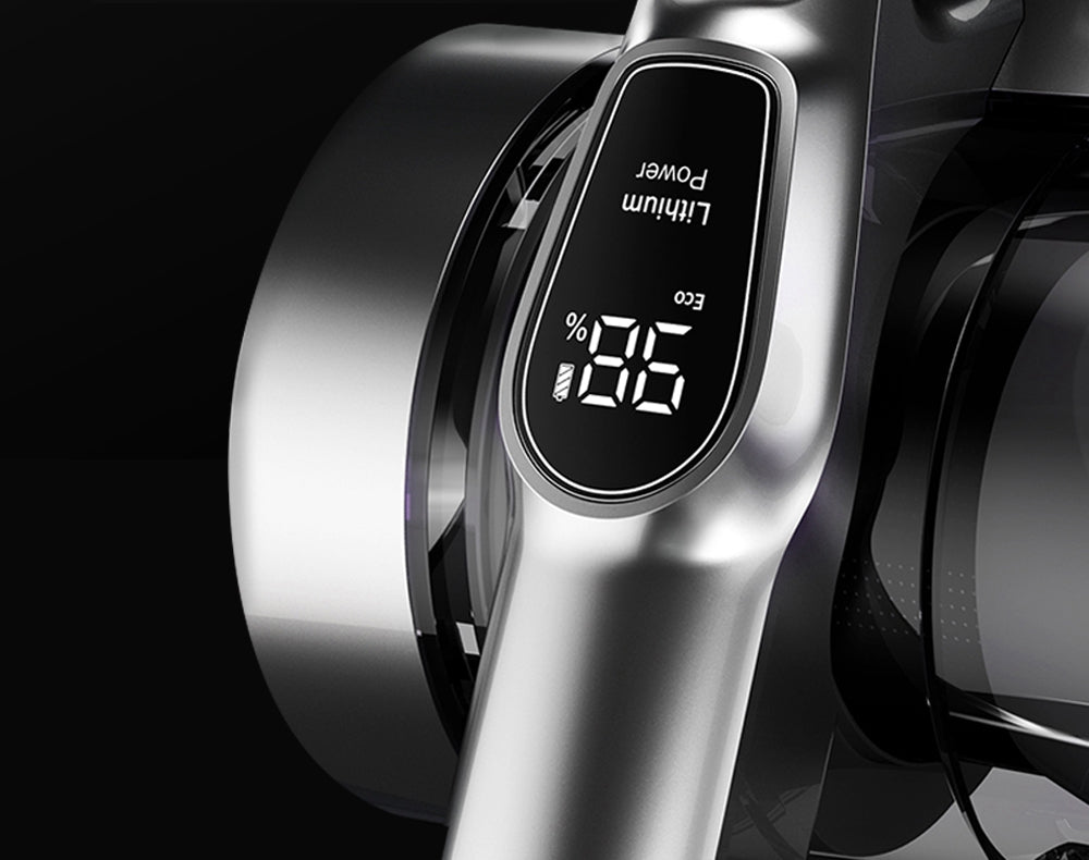Aspiradora de mano inalámbrica flexible JIMMY H9 Pro con potente succión de 200 AW, motor de 600 W, 80 minutos de autonomía, ruido ultrabajo para la limpieza de suelos y muebles, de Xiaomi - Oro