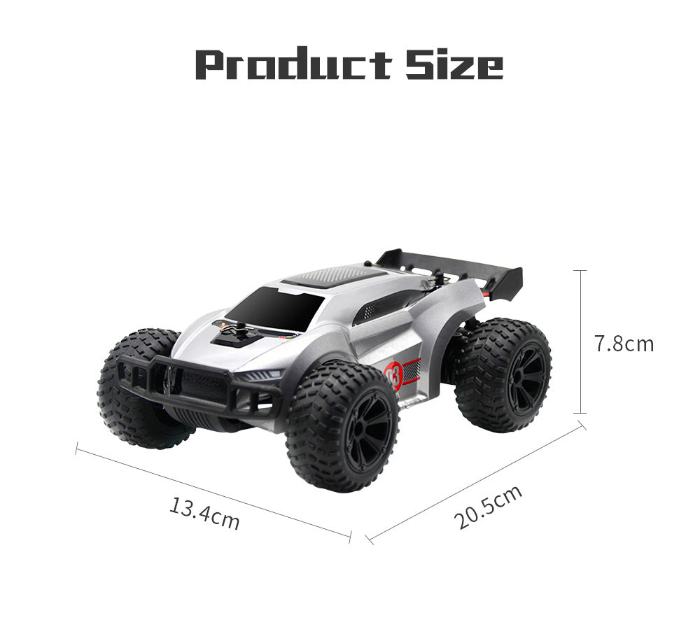 JJRC Q88 2.4G Remote Car 40-50 Distances Control High Speed ​​Off-Road Vehicles Stunt Car Toy Gift for Kids - Silver