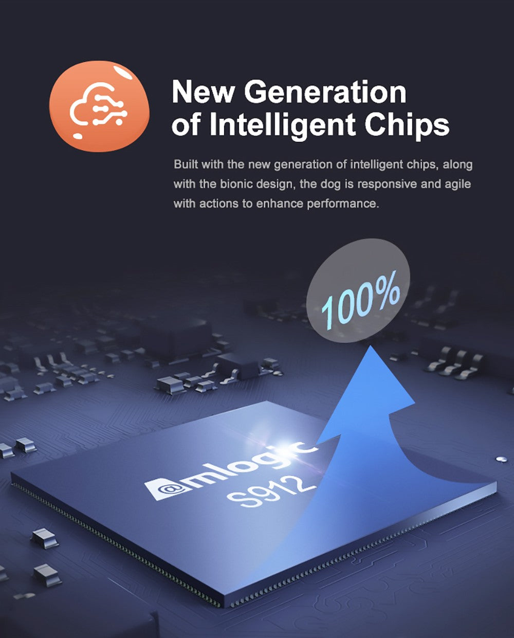 JJRC R19 Remote Control Robot Dog Toy Interaction RC Robotic Stunt Puppy Educational Toy for Kids - White