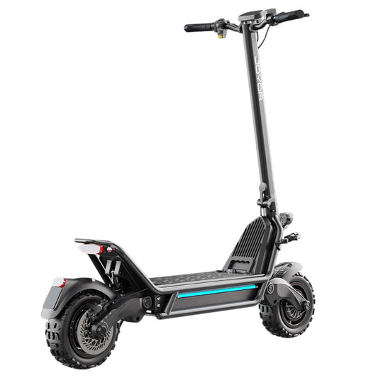 JOYOR E6-S 11 Inch Tire Off-road Electric Scooter 1600W*2 Dual Motor 60V 31.5Ah Battery 80km/h Max Speed Hydraulic Brakes 100km Range - Black