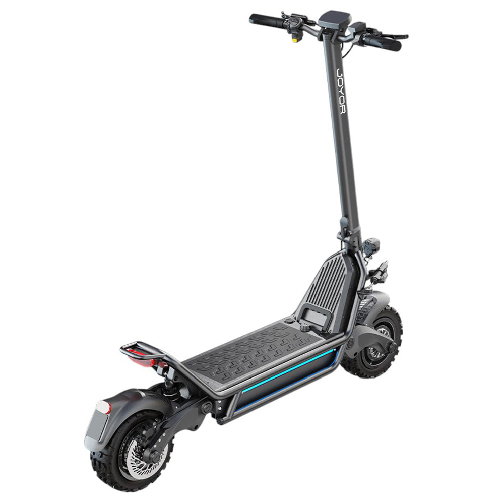 JOYOR E6-S 11 Inch Tire Off-road Electric Scooter 1600W*2 Dual Motor 60V 31.5Ah Battery 80km/h Max Speed Hydraulic Brakes 100km Range - Black