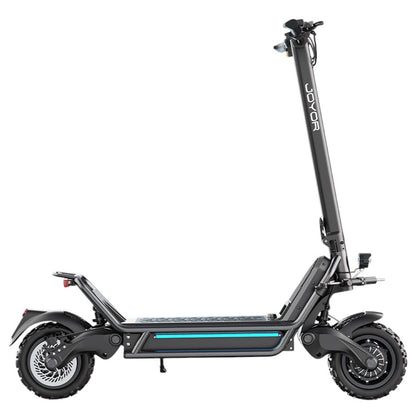 JOYOR E6-S 11 Inch Tire Off-road Electric Scooter 1600W*2 Dual Motor 60V 31.5Ah Battery 80km/h Max Speed Hydraulic Brakes 100km Range - Black
