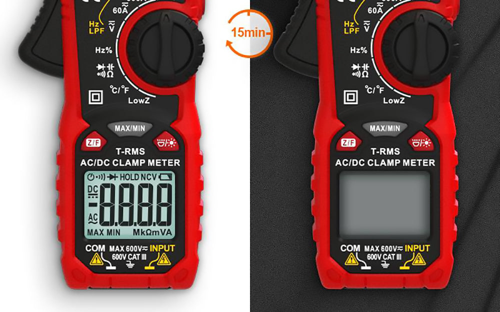 KAIWEETS HT206D Digital Clamp Meter, LowZ & LPF, NCV Detection Function