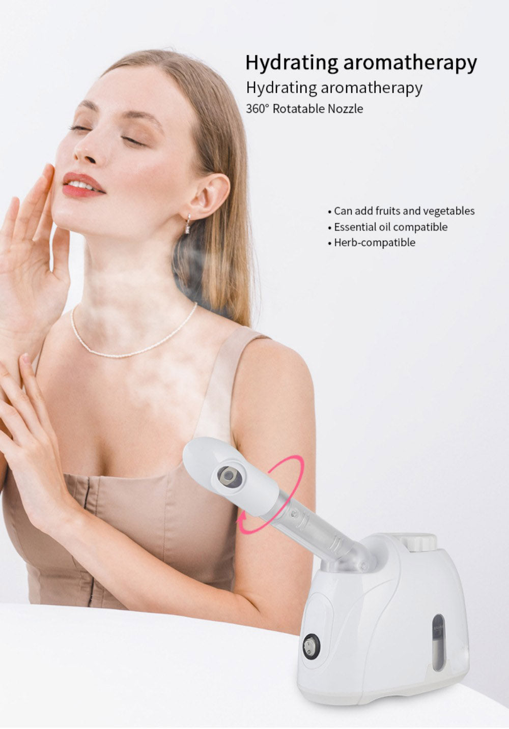 Vaporizador Facial de Rociado Caliente KSKIN K33
