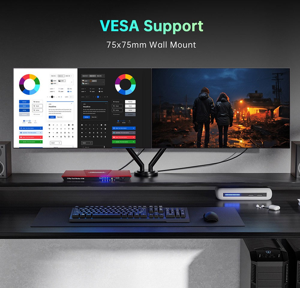 KTC G27P6 27-Inch OLED Gaming Monitor with 2560x1440 Resolution, 240Hz Refresh & 0.03ms GTG - EU Plug