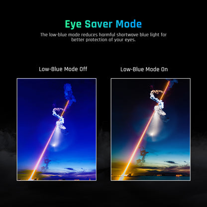 KTC H24T09P Gaming Monitor, 24 Inch 1920x1080 16:9 FHD 165Hz ELED Fast IPS Panel Screen, HDR10 1ms MPRT Response Time Low-blue Compatible with FreeSync G-Sync, 2xHDMI2.0 2xDP1.2 Audio VESA Displayer