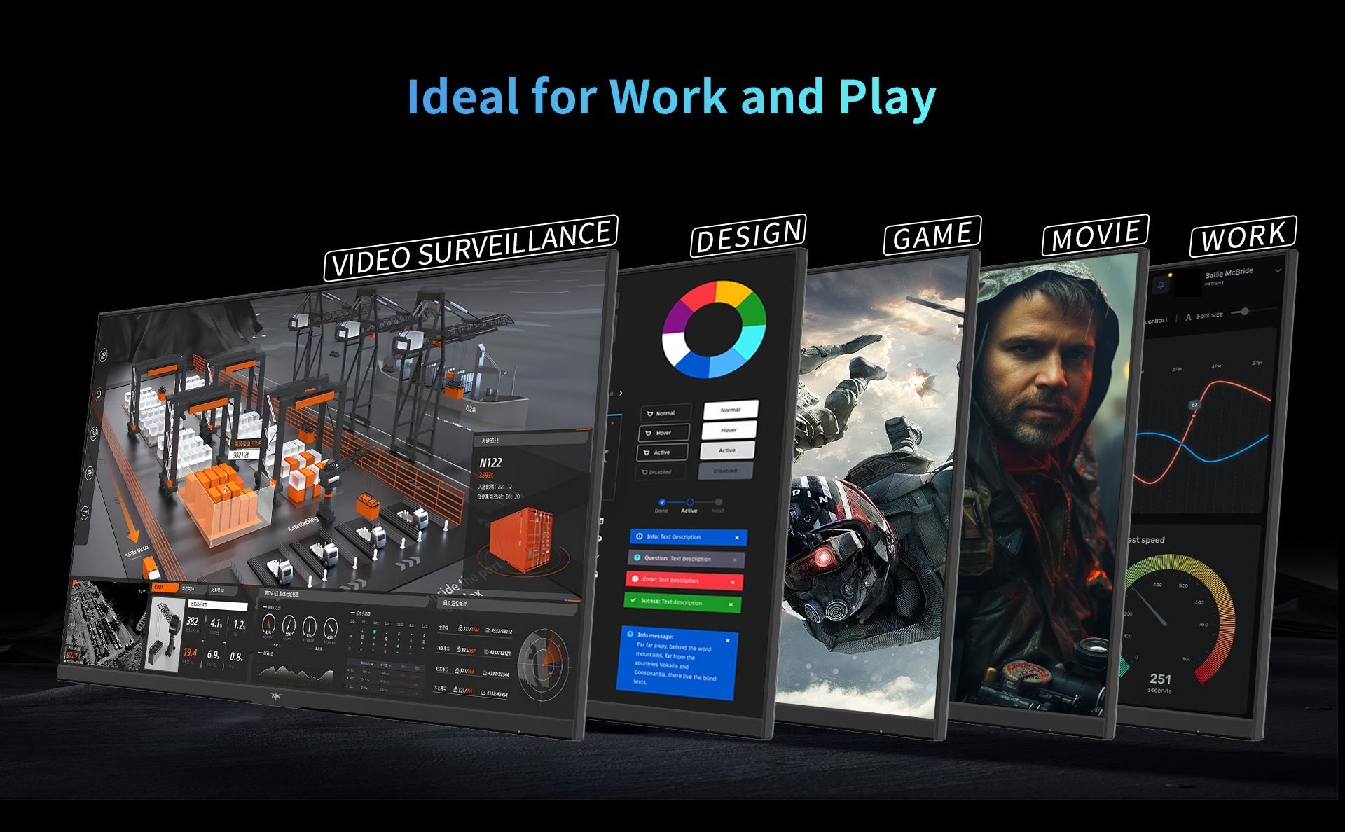 KTC H24V13 23.8-inch Gaming Monitor 100Hz 1920 x 1080 104% sRGB AdaptiveSync VESA Wall Mount Tilt Adjustment